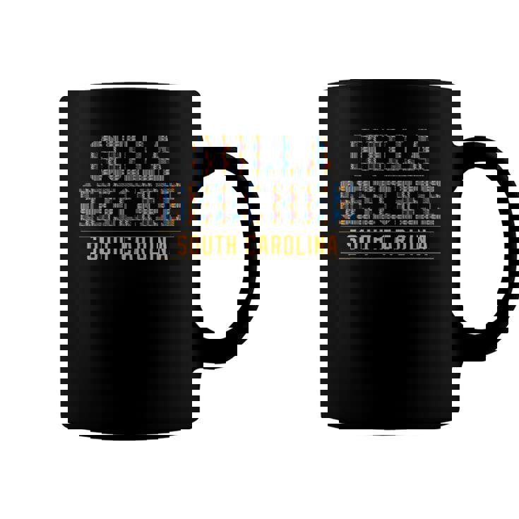 Gulla Geechee Culture South Carolina African Kente Pattern Coffee Mug