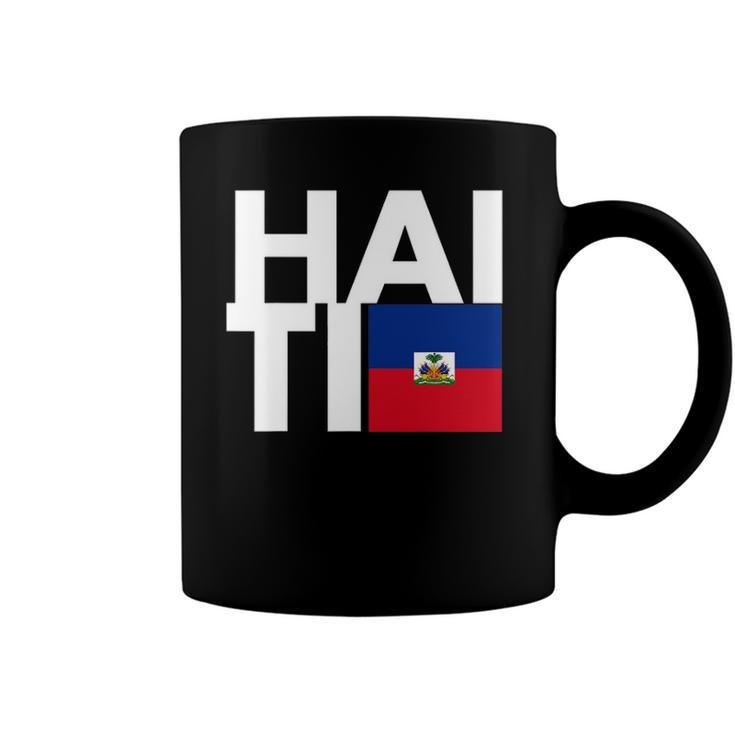 Haiti Flag  Haiti Nationalist Haitian Coffee Mug