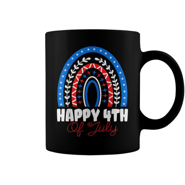 Happy 4Th Of July Celebration 4Th Of July Rainbow  Coffee Mug