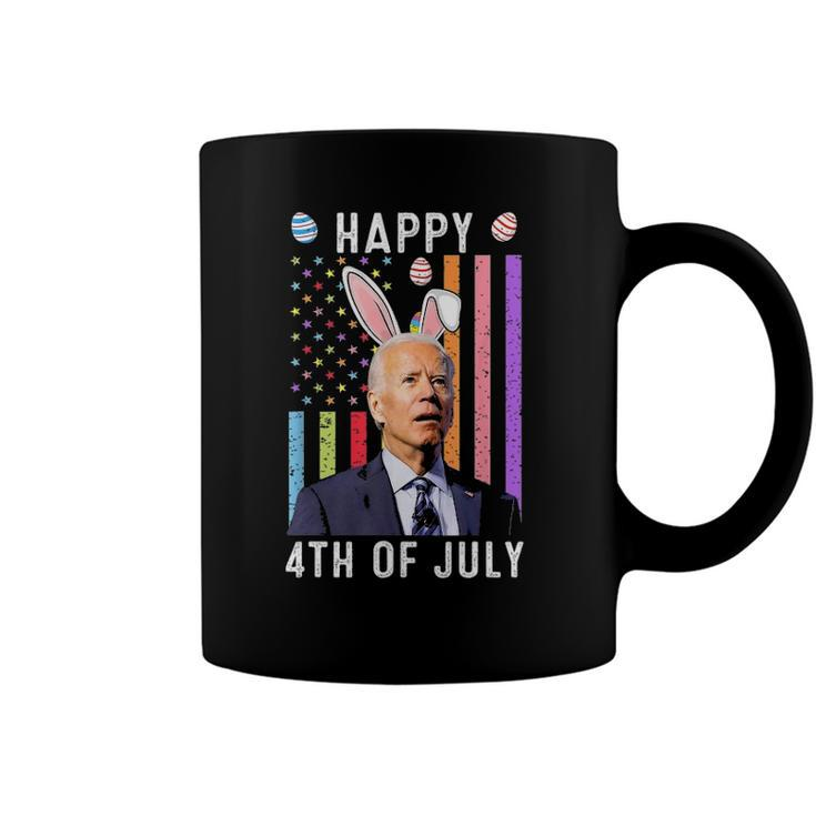Happy 4Th Of July Confused Funny Joe Biden Happy Easter Day Coffee Mug