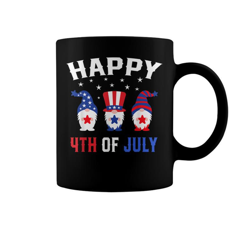 Happy 4Th Of July Gnomes Patriotic American Flag Cute Gnomes  Coffee Mug