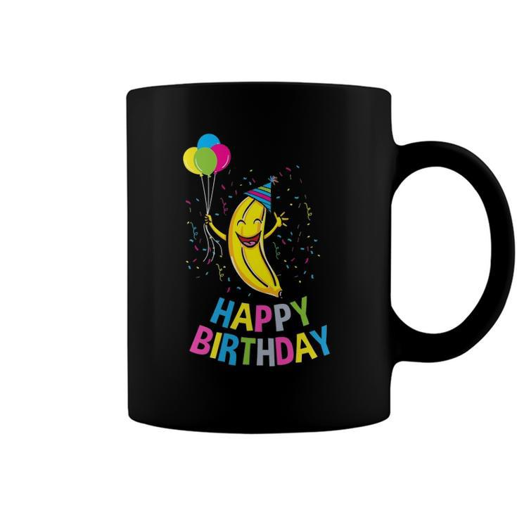 Happy Birthday Banana Birthday Gift Coffee Mug