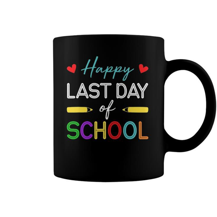 Happy Last Day Of School Teacher Student Summer Break Coffee Mug