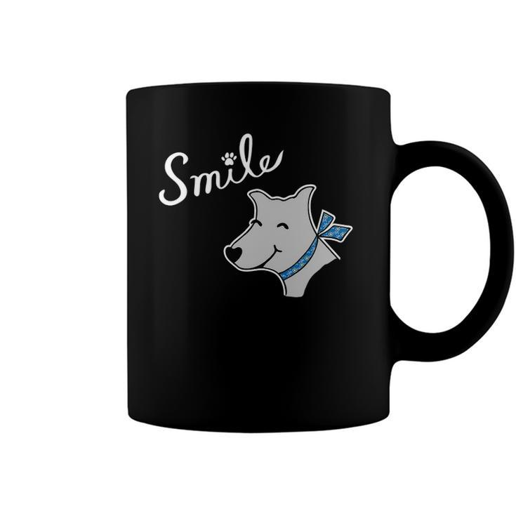 Happy Smile Dog Pet Lover Coffee Mug
