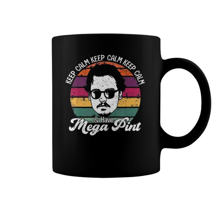 Hearsay Keep Calm Is Anytime Hearsay Pour Me A Mega Print  Coffee Mug