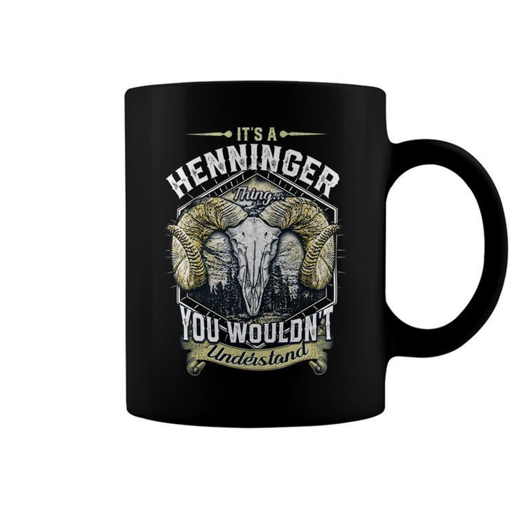 Henninger Name Shirt Henninger Family Name V5 Coffee Mug