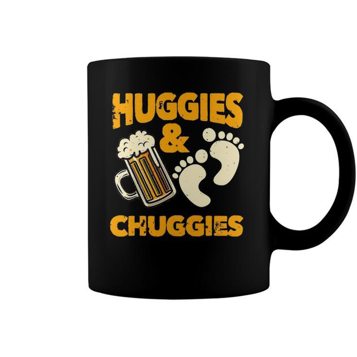 Huggies And Chuggies Funny Future Father Party Gift Coffee Mug