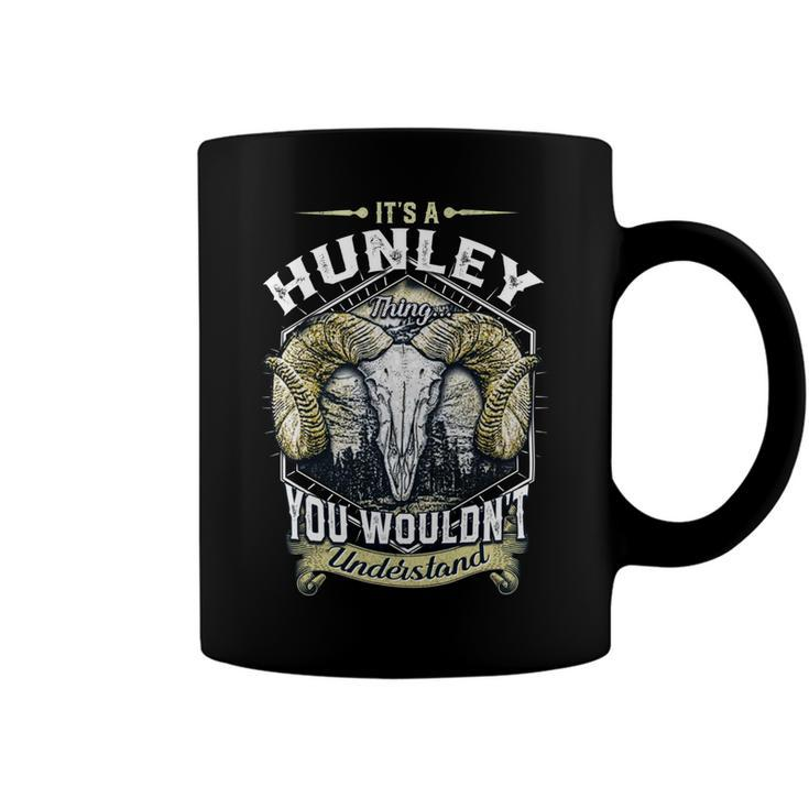 Hunley Name Shirt Hunley Family Name V2 Coffee Mug