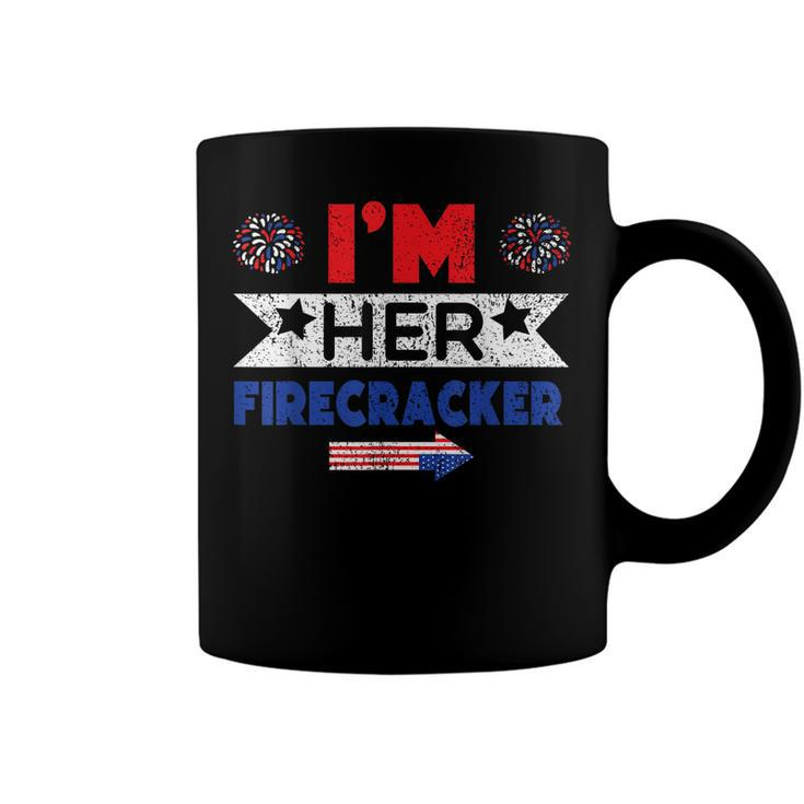 Im Her Firecracker 4Th Of July Matching Couple For Her  Coffee Mug