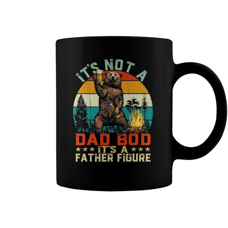 Its Not A Dad Bod Its A Father Figure Funny Bear Vintage Coffee Mug