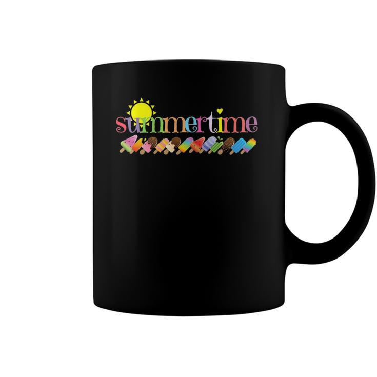 Its Summertime And The Popsicles Are Dripping Coffee Mug
