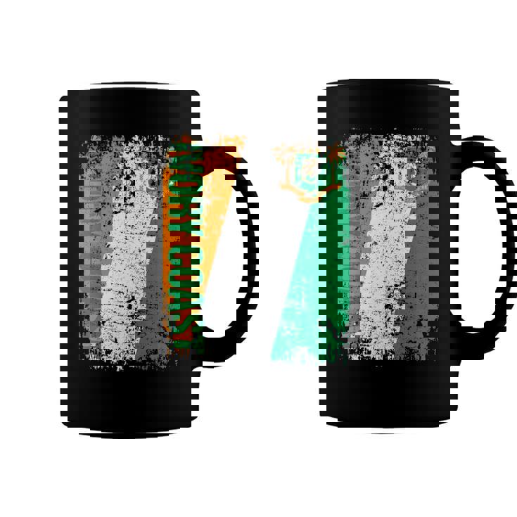 Ivory Coast Flag Vintage Distressed Ivory Coast Coffee Mug