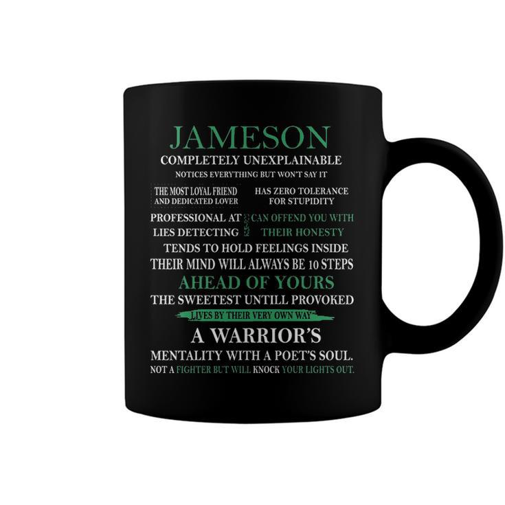 Jameson Name Gift   Jameson Completely Unexplainable Coffee Mug
