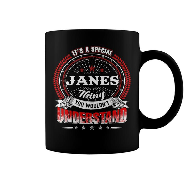 Janes Shirt Family Crest Janes T Shirt Janes Clothing Janes Tshirt Janes Tshirt Gifts For The Janes  Coffee Mug