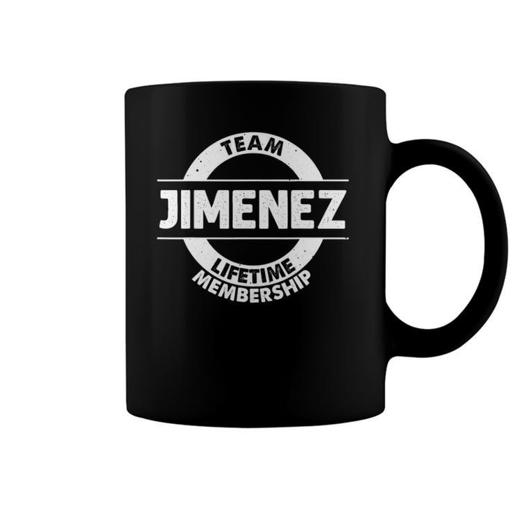 Jimenez Gift Funny Surname Family Tree Birthday Reunion Idea Coffee Mug