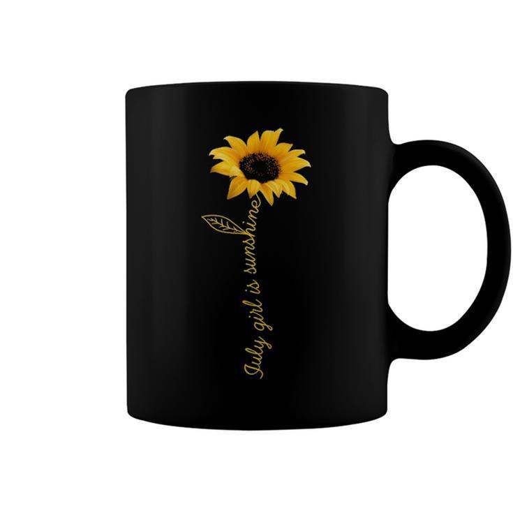 July Girl Is Sunshine Coffee Mug