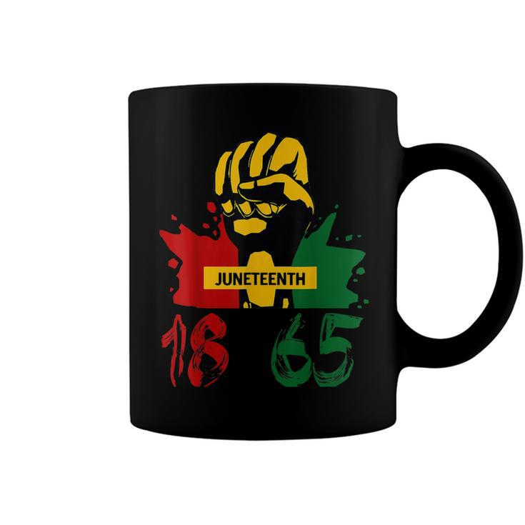 Junenth 18 65 African American Power Coffee Mug