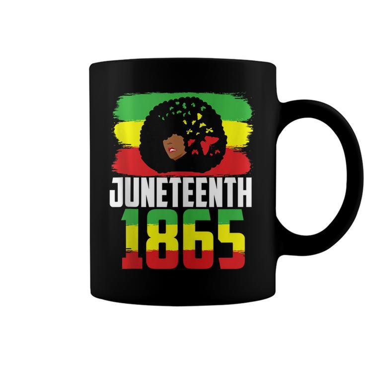 Juneteenth Is My Independence Day Black Women Black Pride   Coffee Mug