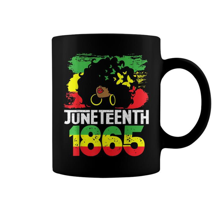 Juneteenth Is My Independence Day Black Women Freedom 1865   Coffee Mug