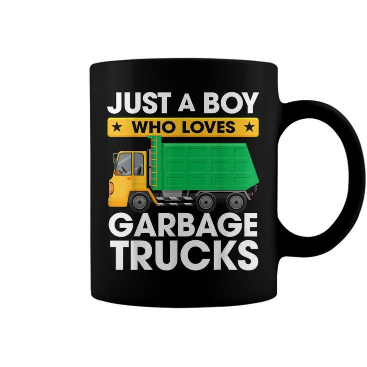 Just A Boy Who Loves Garbage Trucks | Kids Truck  Coffee Mug