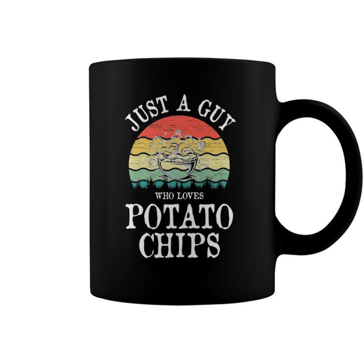 Just A Guy Who Loves Potato Chips Coffee Mug