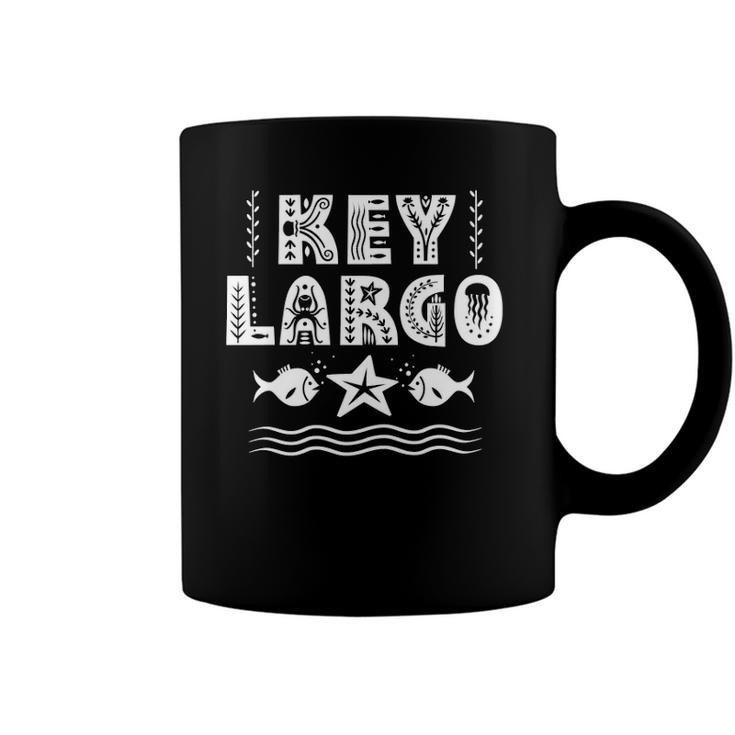 Key Largo Florida Fish Ocean Life Coffee Mug