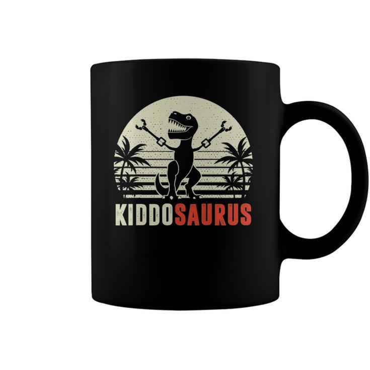Kids Boy Kiddosaurus Funny Kiddo-Saurus T-Rex Dinosaur Kid Coffee Mug