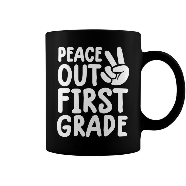 Kids Peace Out 1St Grade  For Boys Girls Last Day Of School  V2 Coffee Mug
