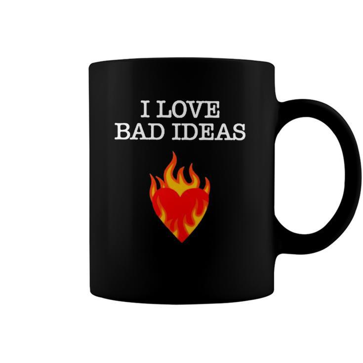 Kiennas I Love Bad Ideas Coffee Mug