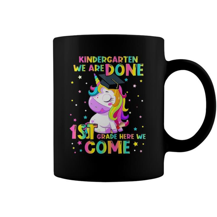 Kindergarten Graduation Magical Unicorn Graduate For Girls Coffee Mug