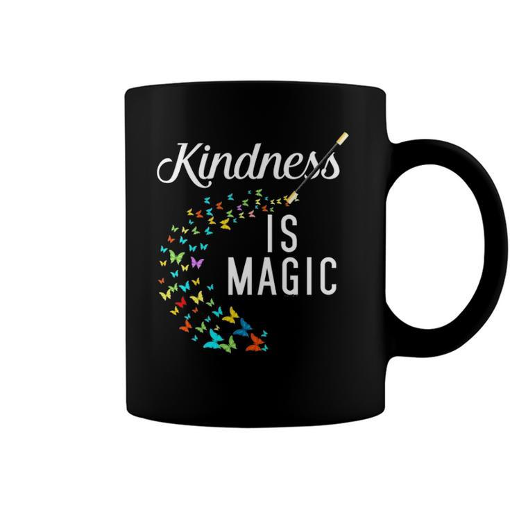 Kindness Is Magic Butterflies Kind Teacher Appreciation Gift Coffee Mug