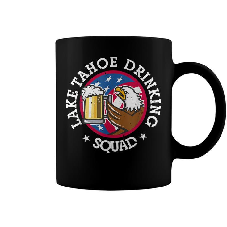 Lake Tahoe Drinking Squad July 4Th Party Costume Beer Lovers  Coffee Mug