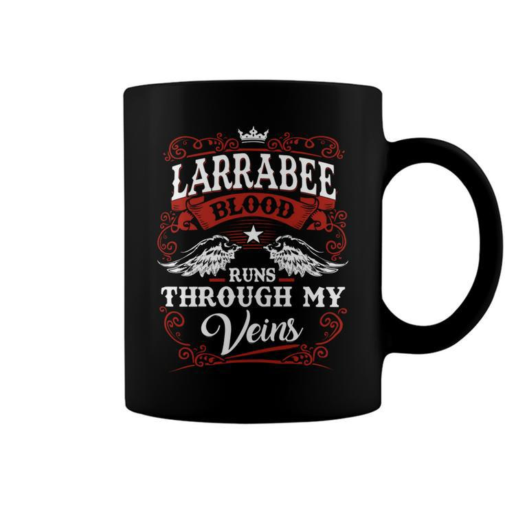 Larrabee Name Shirt Larrabee Family Name Coffee Mug
