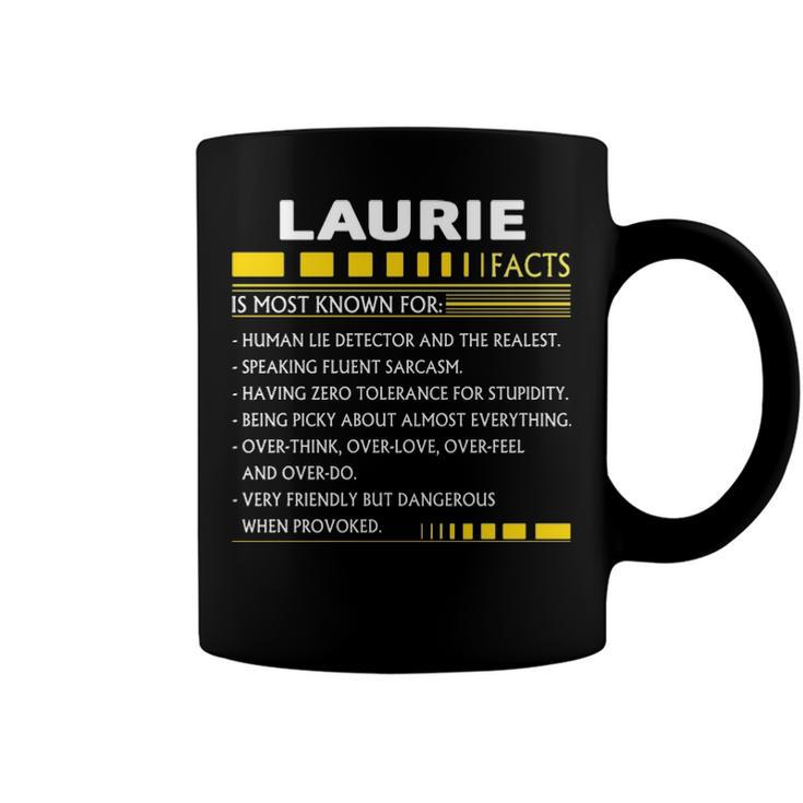 Laurie Name Gift   Laurie Facts Coffee Mug