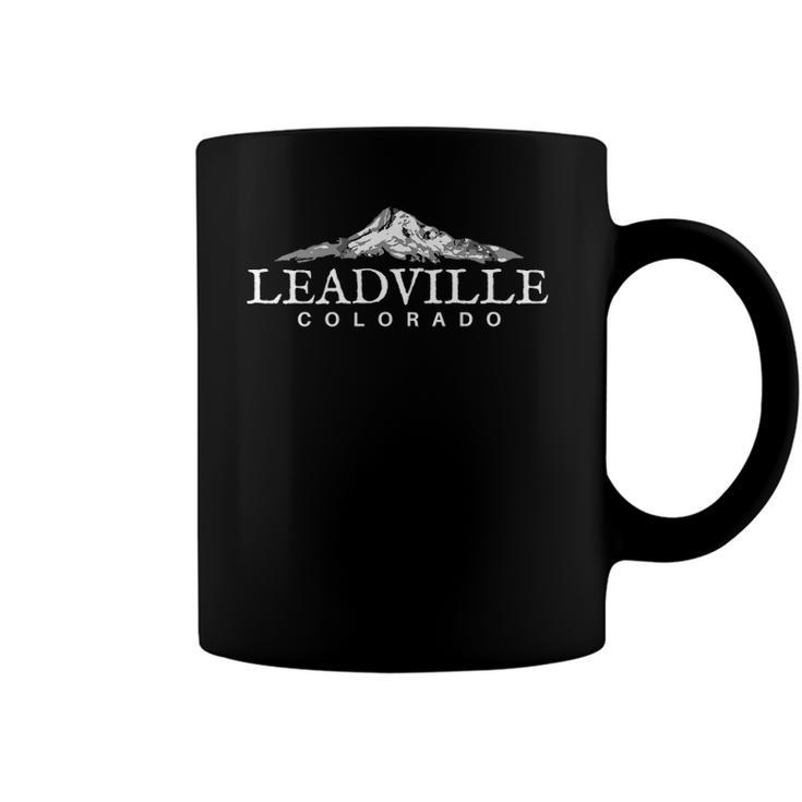 Leadville Colorado Mountain Town Co Tee Coffee Mug