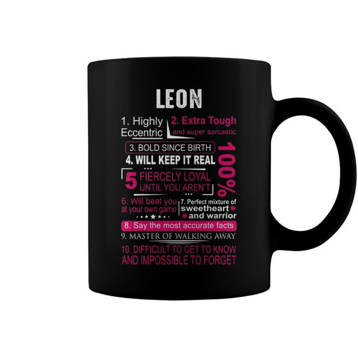 Leon Name Gift   Leon Coffee Mug