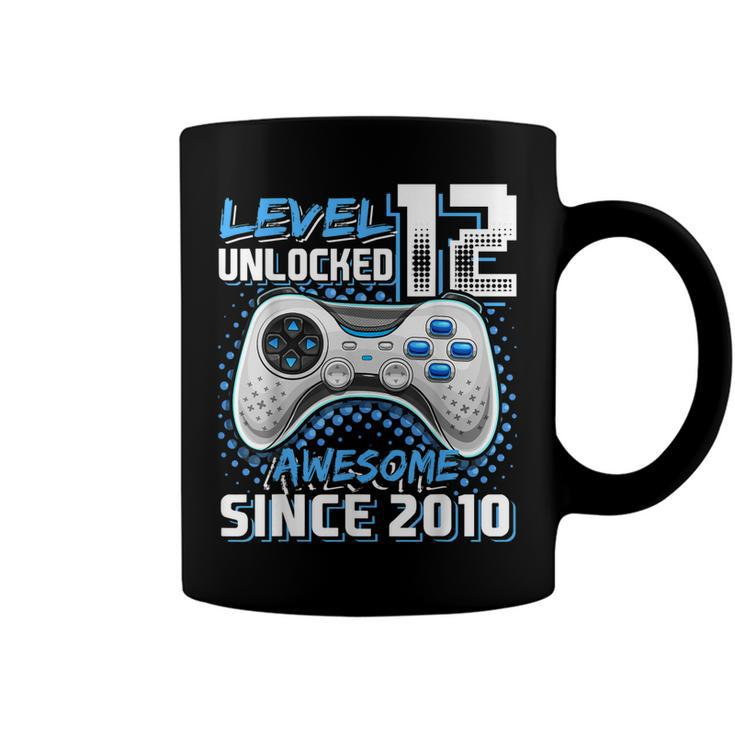 Level 12 Unlocked Awesome 2010 Video Game 12Th Birthday  V2 Coffee Mug