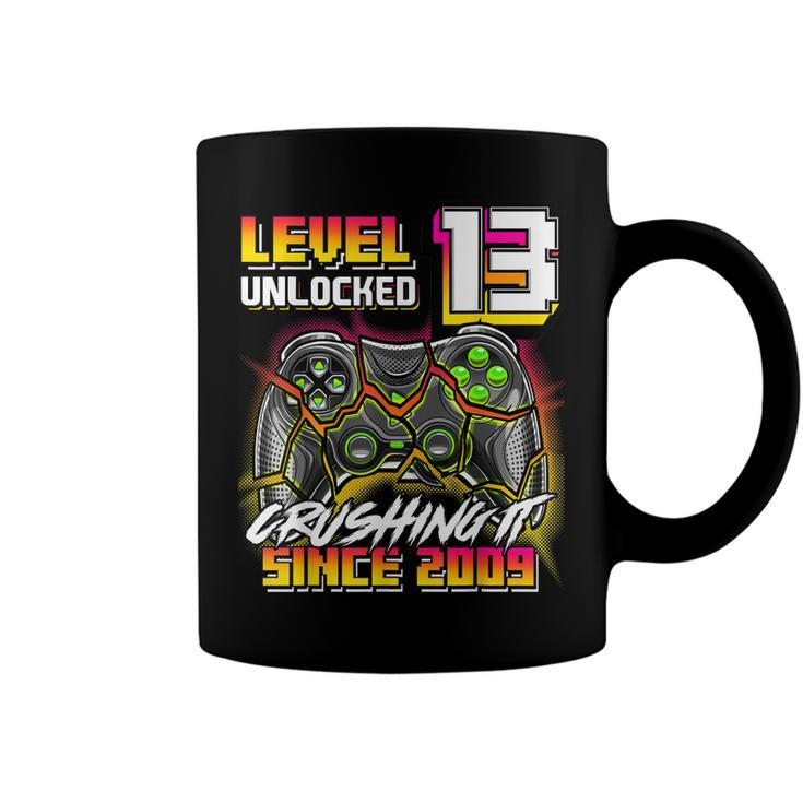 Level 13 Unlocked Crushing It 2009 Video Game 13Th Birthday  Coffee Mug