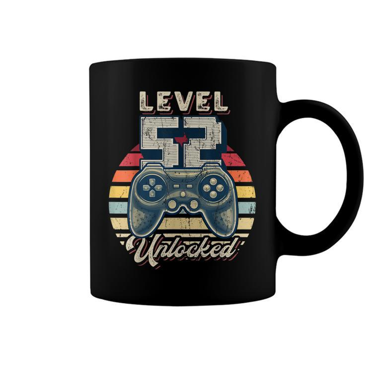 Level 52 Unlocked Video Game 52Nd Birthday Gamer Boys  Coffee Mug