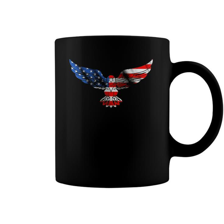 Liberty Freedom 4Th Of July Patriotic Us Flag Bald Eagle Coffee Mug