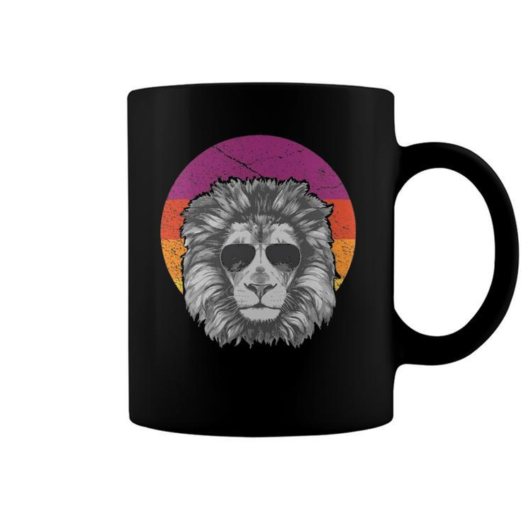 Lion Lover Gifts Lion Graphic Tees For Women Cool Lion Mens Coffee Mug