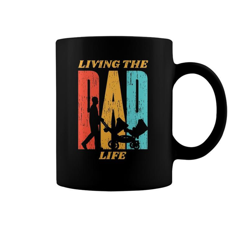 Living The Dad Life Retro Coffee Mug