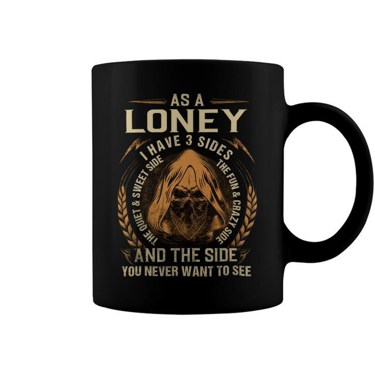 Loney Name Shirt Loney Family Name Coffee Mug