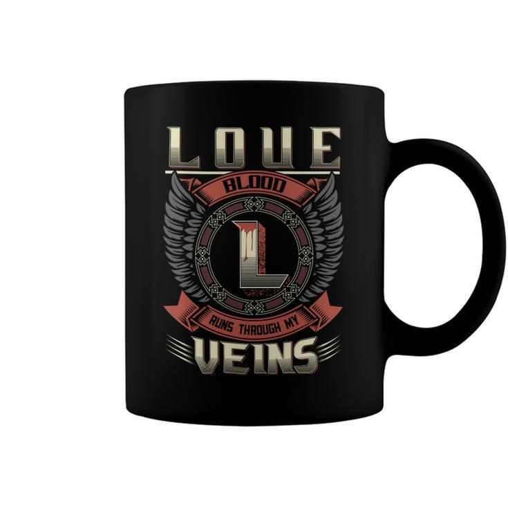 Love Blood  Run Through My Veins Name Coffee Mug