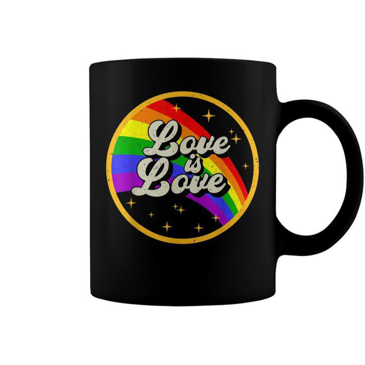 Love Is Love  Rainbow Lgbt Gay Lesbian Pride  Coffee Mug
