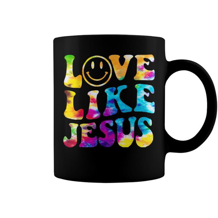 Love Like Jesus Tie Dye Faith Christian Jesus Men Women Kid  Coffee Mug