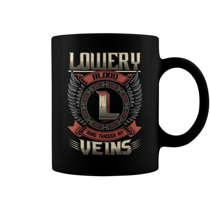 Lowery Blood  Run Through My Veins Name V2 Coffee Mug