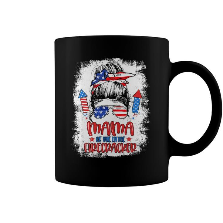 Mama Of The Little Firecracker 4Th Of July For Mom Coffee Mug