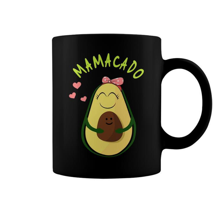 Mamacado Cute Avocado Pregnant Mom 502 Shirt Coffee Mug