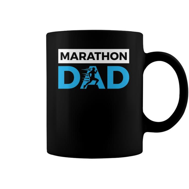 Marathon Dad Funny Sport Running Fathers Day Gift Coffee Mug